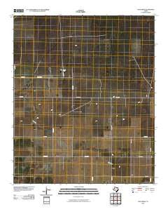 Lost Draw Texas Historical topographic map, 1:24000 scale, 7.5 X 7.5 Minute, Year 2010