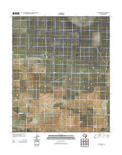 Lost Draw Texas Historical topographic map, 1:24000 scale, 7.5 X 7.5 Minute, Year 2012