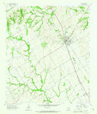 Lott Texas Historical topographic map, 1:24000 scale, 7.5 X 7.5 Minute, Year 1963