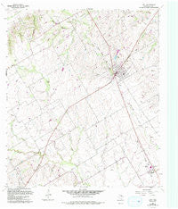 Lott Texas Historical topographic map, 1:24000 scale, 7.5 X 7.5 Minute, Year 1963