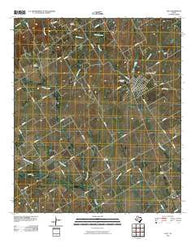 Lott Texas Historical topographic map, 1:24000 scale, 7.5 X 7.5 Minute, Year 2010
