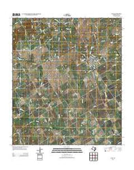 Lott Texas Historical topographic map, 1:24000 scale, 7.5 X 7.5 Minute, Year 2012