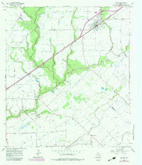 Louise Texas Historical topographic map, 1:24000 scale, 7.5 X 7.5 Minute, Year 1965
