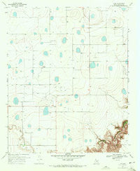 Love Texas Historical topographic map, 1:24000 scale, 7.5 X 7.5 Minute, Year 1969