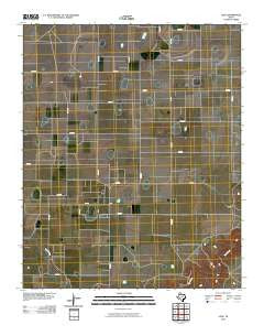 Love Texas Historical topographic map, 1:24000 scale, 7.5 X 7.5 Minute, Year 2010