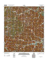 Love Creek Texas Historical topographic map, 1:24000 scale, 7.5 X 7.5 Minute, Year 2012
