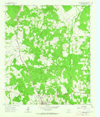 Lovelady North Texas Historical topographic map, 1:24000 scale, 7.5 X 7.5 Minute, Year 1963