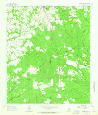 Lovelady South Texas Historical topographic map, 1:24000 scale, 7.5 X 7.5 Minute, Year 1962