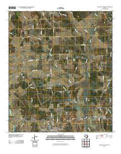 Lovelady North Texas Historical topographic map, 1:24000 scale, 7.5 X 7.5 Minute, Year 2010