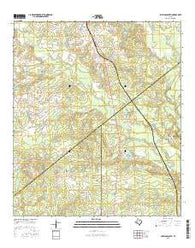 Lovelady South Texas Current topographic map, 1:24000 scale, 7.5 X 7.5 Minute, Year 2016