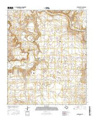 Lovers Resort Texas Current topographic map, 1:24000 scale, 7.5 X 7.5 Minute, Year 2016