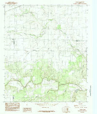 Lowake Texas Historical topographic map, 1:24000 scale, 7.5 X 7.5 Minute, Year 1984