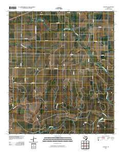 Lowake Texas Historical topographic map, 1:24000 scale, 7.5 X 7.5 Minute, Year 2010
