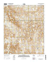 Lowrance Mountain Texas Current topographic map, 1:24000 scale, 7.5 X 7.5 Minute, Year 2016
