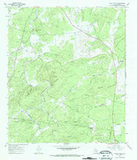 Loyal Valley Texas Historical topographic map, 1:24000 scale, 7.5 X 7.5 Minute, Year 1967