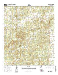 Loyal Valley Texas Current topographic map, 1:24000 scale, 7.5 X 7.5 Minute, Year 2016