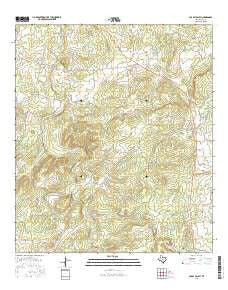Loyal Valley Texas Current topographic map, 1:24000 scale, 7.5 X 7.5 Minute, Year 2016