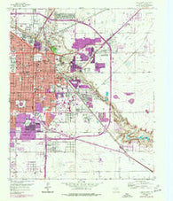 Lubbock East Texas Historical topographic map, 1:24000 scale, 7.5 X 7.5 Minute, Year 1957