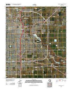 Lubbock East Texas Historical topographic map, 1:24000 scale, 7.5 X 7.5 Minute, Year 2010
