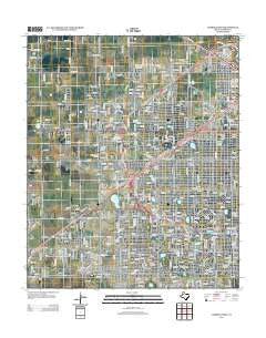 Lubbock West Texas Historical topographic map, 1:24000 scale, 7.5 X 7.5 Minute, Year 2012