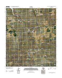 Lucian Wells Ranch Texas Historical topographic map, 1:24000 scale, 7.5 X 7.5 Minute, Year 2012