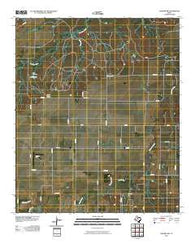 Lueders NW Texas Historical topographic map, 1:24000 scale, 7.5 X 7.5 Minute, Year 2010