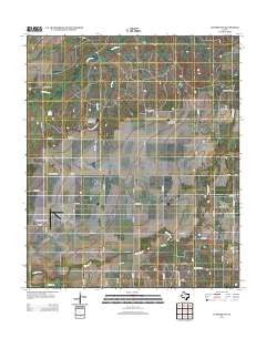 Lueders NW Texas Historical topographic map, 1:24000 scale, 7.5 X 7.5 Minute, Year 2012