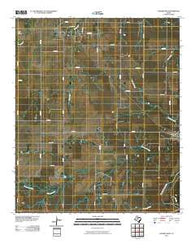 Lueders West Texas Historical topographic map, 1:24000 scale, 7.5 X 7.5 Minute, Year 2010