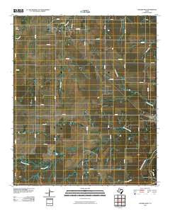 Lueders West Texas Historical topographic map, 1:24000 scale, 7.5 X 7.5 Minute, Year 2010