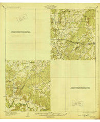 Luling Texas Historical topographic map, 1:62500 scale, 15 X 15 Minute, Year 1929