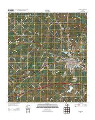Luling Texas Historical topographic map, 1:24000 scale, 7.5 X 7.5 Minute, Year 2013