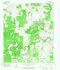 Lusk Texas Historical topographic map, 1:24000 scale, 7.5 X 7.5 Minute, Year 1965