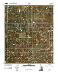 Lusk Texas Historical topographic map, 1:24000 scale, 7.5 X 7.5 Minute, Year 2010