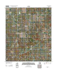 Lusk Texas Historical topographic map, 1:24000 scale, 7.5 X 7.5 Minute, Year 2012