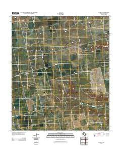 Luther Texas Historical topographic map, 1:24000 scale, 7.5 X 7.5 Minute, Year 2012