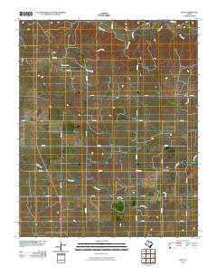 Lutie Texas Historical topographic map, 1:24000 scale, 7.5 X 7.5 Minute, Year 2010