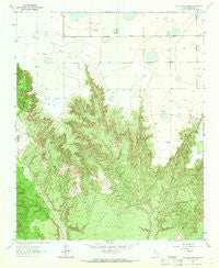 Luttrell Springs Texas Historical topographic map, 1:24000 scale, 7.5 X 7.5 Minute, Year 1963