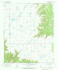Luttrell Springs NE Texas Historical topographic map, 1:24000 scale, 7.5 X 7.5 Minute, Year 1963