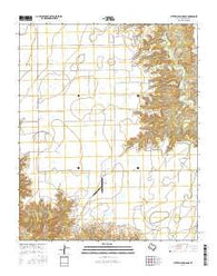 Luttrell Springs NE Texas Current topographic map, 1:24000 scale, 7.5 X 7.5 Minute, Year 2016