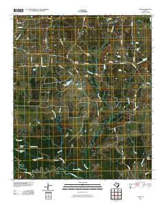 Lydia Texas Historical topographic map, 1:24000 scale, 7.5 X 7.5 Minute, Year 2010