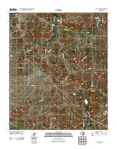 Lynn Creek Texas Historical topographic map, 1:24000 scale, 7.5 X 7.5 Minute, Year 2011