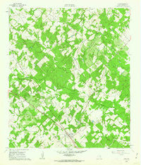 Lyons Texas Historical topographic map, 1:24000 scale, 7.5 X 7.5 Minute, Year 1960