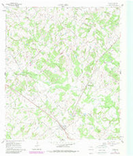 Lyons Texas Historical topographic map, 1:24000 scale, 7.5 X 7.5 Minute, Year 1960