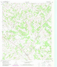 Lyons Texas Historical topographic map, 1:24000 scale, 7.5 X 7.5 Minute, Year 1960