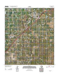 Lytle Texas Historical topographic map, 1:24000 scale, 7.5 X 7.5 Minute, Year 2013