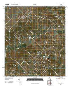 Lytton Springs Texas Historical topographic map, 1:24000 scale, 7.5 X 7.5 Minute, Year 2010