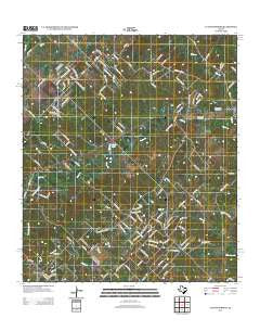 Lytton Springs Texas Historical topographic map, 1:24000 scale, 7.5 X 7.5 Minute, Year 2012