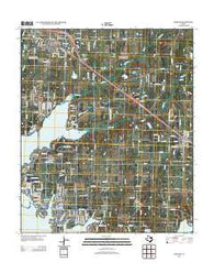 Mabank Texas Historical topographic map, 1:24000 scale, 7.5 X 7.5 Minute, Year 2012