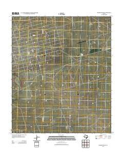 Mabee Ranch Texas Historical topographic map, 1:24000 scale, 7.5 X 7.5 Minute, Year 2012