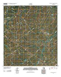 MacDonald Lake Texas Historical topographic map, 1:24000 scale, 7.5 X 7.5 Minute, Year 2010
